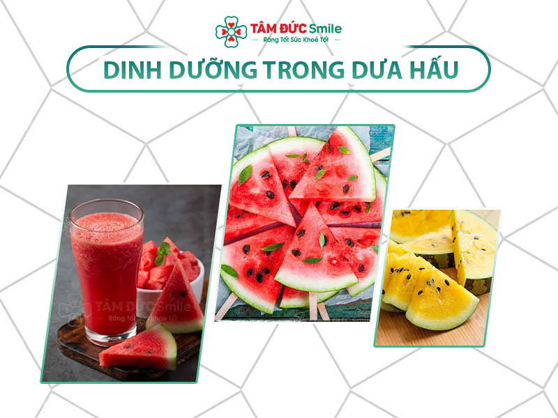 Dinh dưỡng trong dưa hấu: Lượng calo, vitamin và lợi ích cho sức khỏe toàn diện