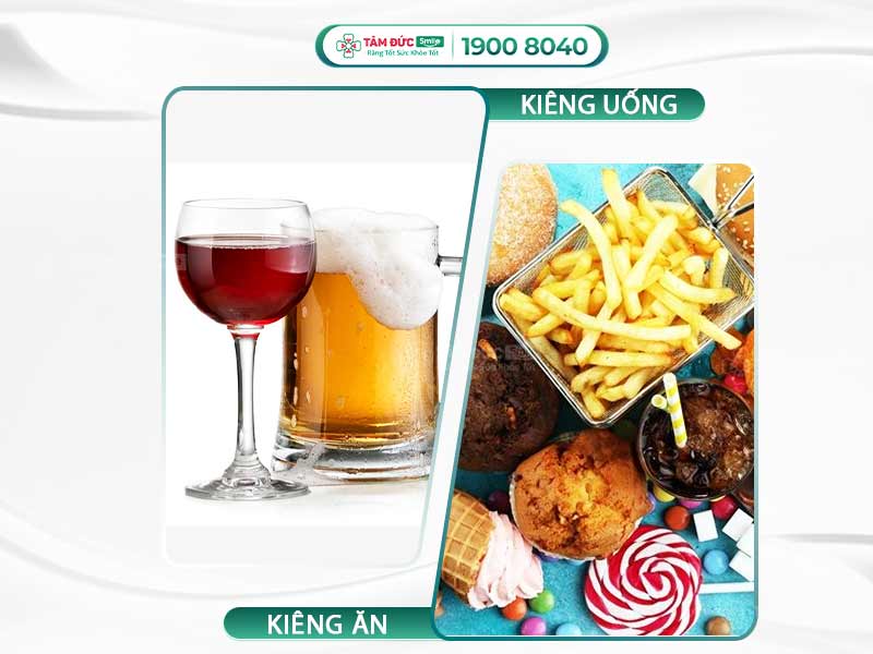 Sưng nướu răng kiêng ăn gì? 8 nhóm thực phẩm cần tránh để giảm viêm đau nhanh