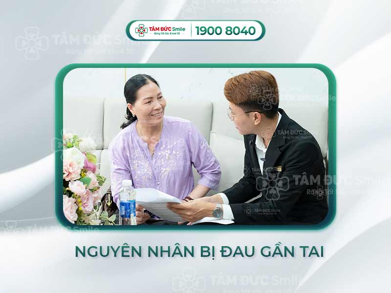 Đau tai khi nhai: Dấu hiệu rối loạn khớp hàm cần khám tại Tâm Đức Smile