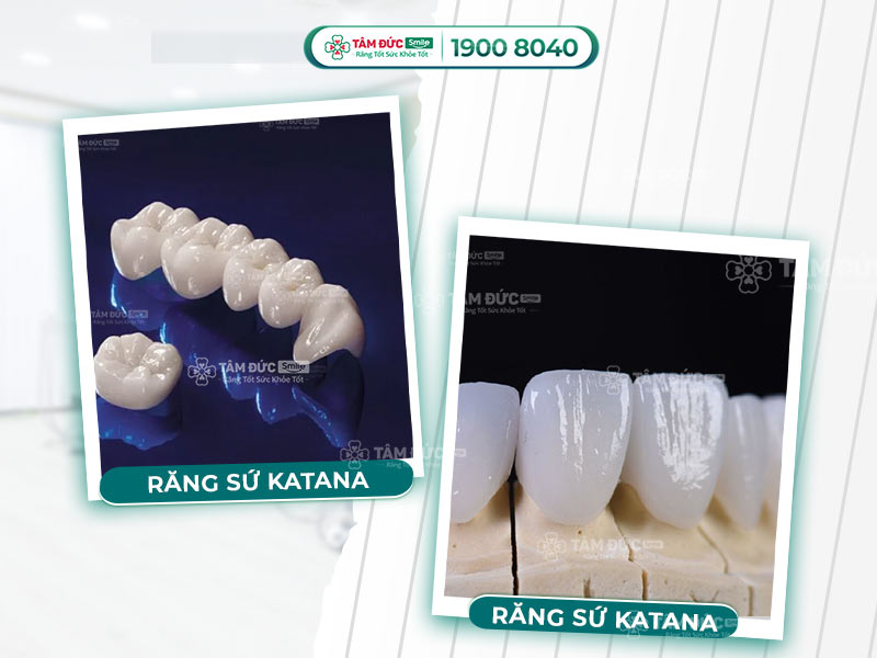 Răng sứ Katana Nhật Bản: Dòng răng toàn sứ Zirconia bền đẹp, thẩm mỹ cao